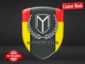 Mansory Emblemi Auto Qualità Pro Regolabili